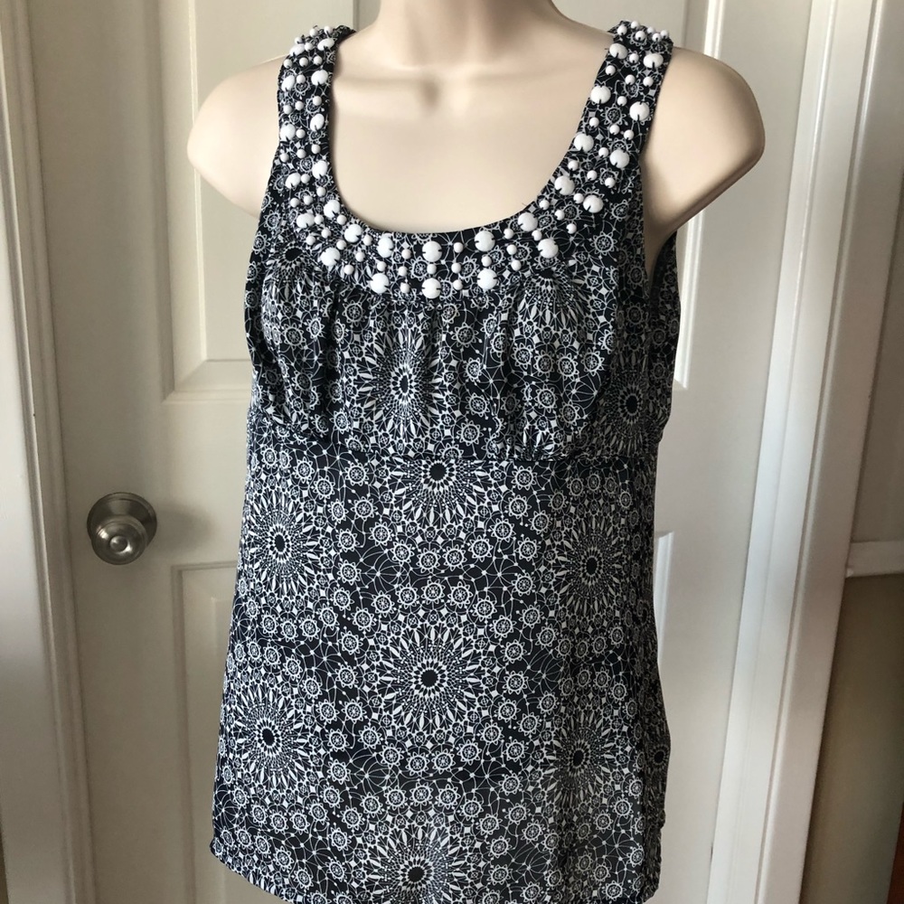 Ann Taylorsville Loft silky blouse